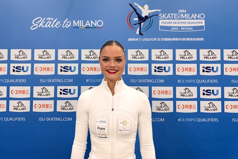Loena Hendrickx opens Olympic Qualifier in Beijing with strong Short Program